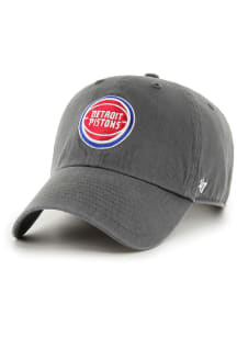 47 Detroit Pistons Clean Up Sport Adjustable Hat - Charcoal