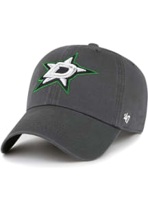 47 Dallas Stars Clean Up Adjustable Hat - Charcoal