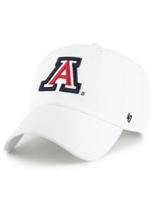 47 Arizona Wildcats Clean Up Adjustable Hat - White