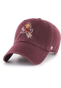 47 Arizona State Sun Devils Retro Clean Up Adjustable Hat - Maroon