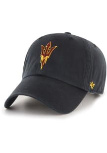 47 Arizona State Sun Devils Vintage Clean Up Adjustable Hat - Black