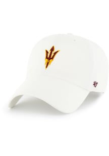 47 Arizona State Sun Devils Vintage Clean Up Adjustable Hat - White