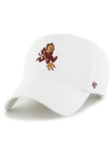 47 Arizona State Sun Devils Retro Clean Up Adjustable Hat - White