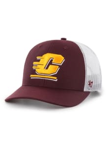 47 Central Michigan Chippewas Trucker Adjustable Hat - Maroon