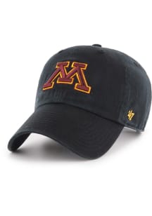 47 Minnesota Golden Gophers Clean Up Design Adjustable Hat - Black