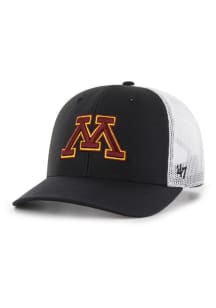 47 Minnesota Golden Gophers Trucker Adjustable Hat - Black