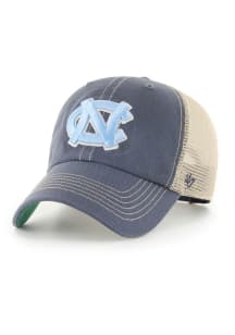 47 North Carolina Tar Heels Trawler Clean Up Adjustable Hat - Navy Blue