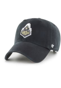 47 Purdue Boilermakers Clean Up Adjustable Hat - Black