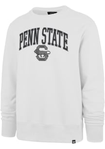 47 Penn State Nittany Lions Mens White Arch Gamebreak Long Sleeve Crew Sweatshirt