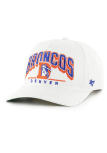 47 Denver Broncos Coltrane Hitch Adjustable Hat - White