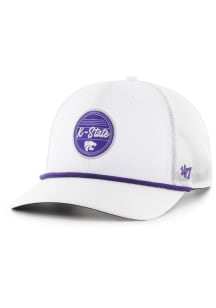 47 K-State Wildcats Fairway Trucker Adjustable Hat - White