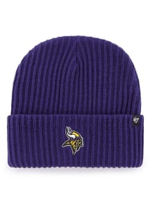 47 Minnesota Vikings Purple Harbor Cuff Mens Knit Hat
