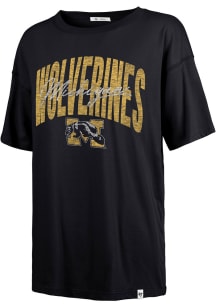 47 Michigan Wolverines Womens Blue Muse Sadie Short Sleeve T-Shirt