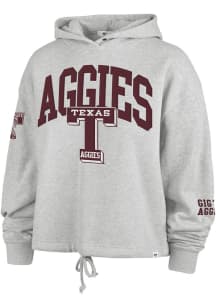 47 Texas A&M Aggies Womens Grey High Hopes Venice Hooded Sweatshirt