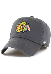 47 Chicago Blackhawks Mens Charcoal Classic Franchise Fitted Hat