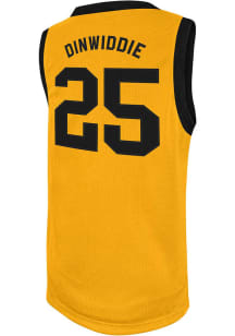 Spencer Dinwiddie  Original Retro Brand Colorado Buffaloes Gold Replica Jersey