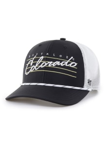 47 Colorado Buffaloes Downburst Trucker Adjustable Hat - Black