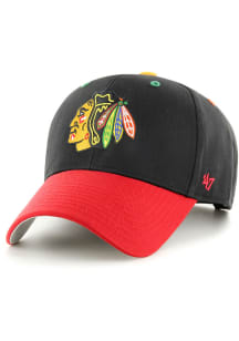 47 Chicago Blackhawks 2T MVP Adjustable Hat - Black