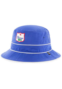 47 Chicago Cubs Blue Bucket Design Mens Bucket Hat