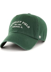 47 Chicago Cubs Wrigley Field Deuce Clean Up Adjustable Hat - Green