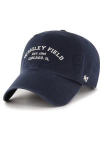 47 Chicago Cubs Wrigley Field Deuce Clean Up Adjustable Hat - Navy Blue