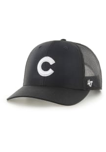 47 Chicago Cubs Trucker Adjustable Hat - Black