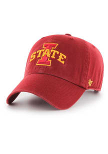 47 Iowa State Cyclones Cardinal Clean Up Youth Adjustable Hat