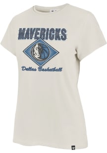 47 Dallas Mavericks Womens White Have Heart Short Sleeve T-Shirt