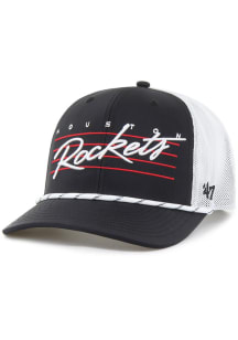 47 Houston Rockets Downburst Trucker Adjustable Hat - Black