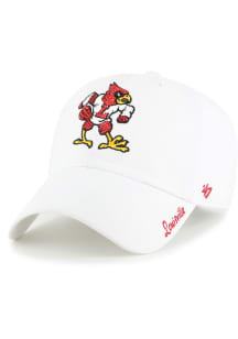 47 Louisville Cardinals White Sparkle Womens Adjustable Hat