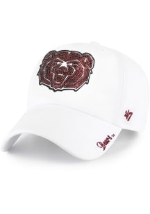 47 Missouri State Bears White Sparkle Womens Adjustable Hat