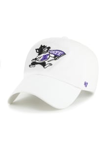 47 K-State Wildcats Baby Clean Up Infant Adjustable Hat - White