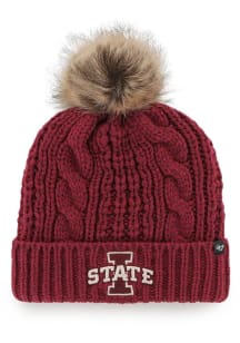 47 Iowa State Cyclones Cardinal Meeko Cuff Womens Knit Hat
