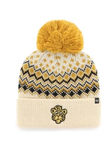 47 Missouri Tigers White Elsa Cuff Womens Knit Hat