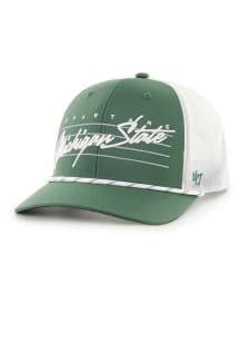 47 Michigan State Spartans Downburst Trucker Adjustable Hat - Green