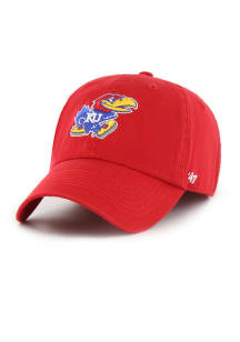 47 Kansas Jayhawks Mens Red Classic Franchise Fitted Hat