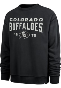 47 Colorado Buffaloes Mens Black Windsor River Long Sleeve Fashion Sweatshirt