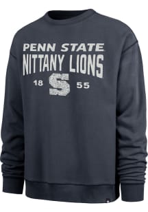 47 Penn State Nittany Lions Mens Navy Blue Windsor River Long Sleeve Fashion Sweatshirt