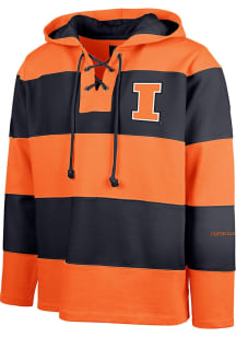 47 Illinois Fighting Illini Mens Orange Flex Fair Catch Fashion Hood