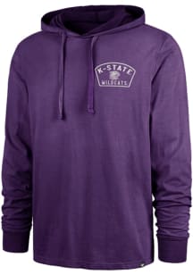 47 K-State Wildcats Mens Purple Overhand River Fashion Hood