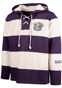 47 K-State Wildcats Mens Purple Flex Fair Catch Fashion Hood