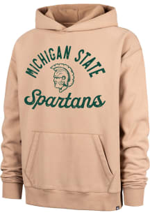 47 Michigan State Spartans Mens Tan Bowline River Fashion Hood