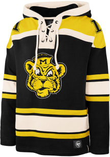 47 Missouri Tigers Mens Black Superior Lacer Fashion Hood