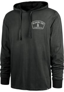 47 Oklahoma State Cowboys Mens Black Overhand River Fashion Hood