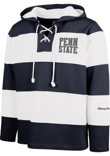47 Penn State Nittany Lions Mens Navy Blue Flex Fair Catch Fashion Hood