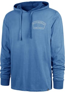 47 Pitt Panthers Mens Blue Overhand River Fashion Hood
