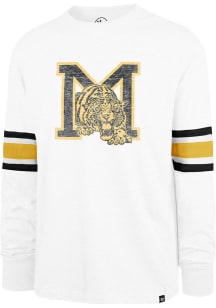 47 Missouri Tigers White Premier Brex Long Sleeve Fashion T Shirt