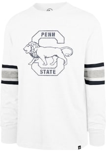 47 Penn State Nittany Lions White Premier Brex Long Sleeve Fashion T Shirt