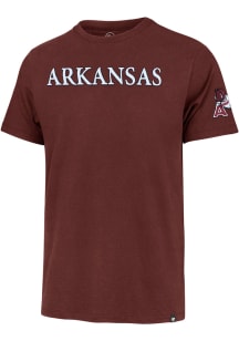 47 Arkansas Razorbacks Cardinal Franklin Fieldhouse Short Sleeve Fashion T Shirt