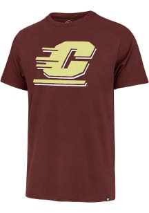 47 Central Michigan Chippewas Maroon Franklin Fieldhouse Short Sleeve Fashion T Shirt